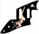 Pin Up Girl Kicking Legs BK