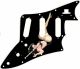 Pin Up Girl Kicking Legs BK