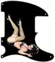 Pin Up Girl Kicking Legs BK