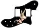 Pin Up Girl Kicking Legs Black - '72 ReIssue Deluxe Tele