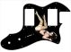 Pin Up Girl Kicking Legs BK - Vintera '70s Tele Thinline