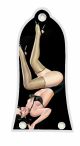 Pin Up Girl Kicking Legs BK
