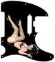 Pin Up Girl Kicking Legs Black - American Elite Tele