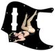 Pin Up Girl Kicking Legs BK
