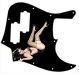 Pin Up Girl Kicking Legs BK