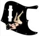 Pin Up Girl Kicking Legs BK