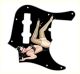 Pin Up Girl Kicking Legs BK