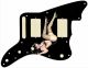Pin Up Girl Kicking Legs BK