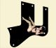 Pin Up Girl Kicking Legs BK