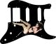 Pin Up Girl Kicking Legs BK