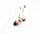 Pin Up Girl Kicking Legs WH