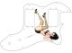 Pin Up Girl Kicking Legs WH - Vintera '70s Tele Thinline