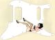 Pin Up Girl Kicking Legs WH
