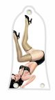 Pin Up Girl Kicking Legs WH