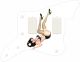 Pin Up Girl Kicking Legs WH