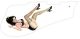 Pin Up Girl Kicking Legs WH