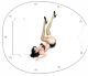 Pin Up Girl Kicking Legs WH