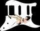 Pin Up Girl Kicking Legs WH