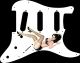 Pin Up Girl Kicking Legs WH - Vintera '60s Strat