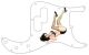 Pin Up Girl Kicking Legs WH