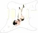 Pin Up Girl Kicking Legs WH