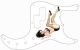 Pin Up Girl Kicking Legs WH