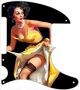 Pin Up Girl Look Back Black - Tele Esquire