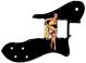 Pin Up Girl Look Back Black - '72 ReIssue Custom Tele
