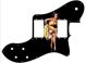 Pin Up Girl Look Back Black - Vintera '70s Tele Deluxe