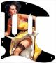 Pin Up Girl Look Back Black - Tele Nashville
