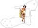 Pin Up Girl Look Back White - Vintera '70s Tele Custom
