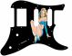 Pin Up Girl Mask BK