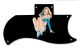 Pin Up Girl Mask BK