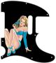 Pin Up Girl Mask BK