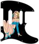Pin Up Girl Mask BK