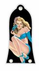 Pin Up Girl Mask BK