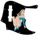 Pin Up Girl Mask BK