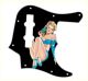 Pin Up Girl Mask BK