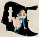 Pin Up Girl Mask BK