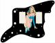 Pin Up Girl Mask BK