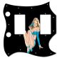 Pin Up Girl Mask BK