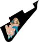 Pin Up Girl Mask BK