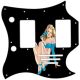 Pin Up Girl Mask BK