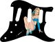 Pin Up Girl Mask BK - Vintera '50s Strat