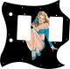 Pin Up Girl Mask BK