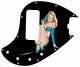 Pin Up Girl Mask BK