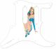 Pin Up Girl Mask WH