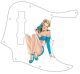Pin Up Girl Mask WH