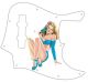 Pin Up Girl Mask WH