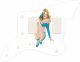Pin Up Girl Mask WH